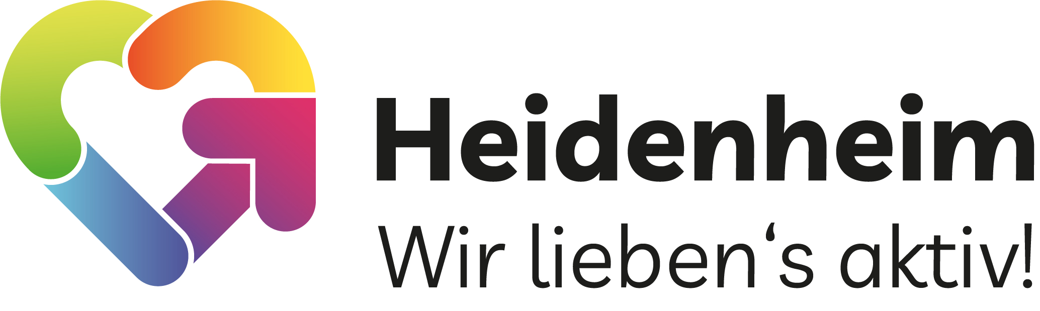 Kampagnenlogo Wir lieben's aktiv!